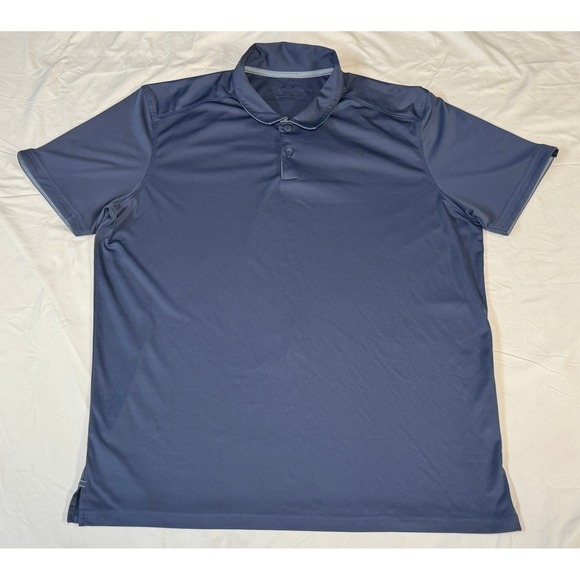 Oakley Other - Oakley Mens Tailored Fit Golf Polo Shirt Navy Blue Short Sleeve XL 433690 SP17